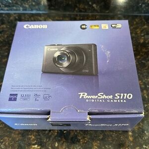 Canon power shot S110 digital camera